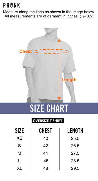 Game Over Men Oversized Printed T-Shirt